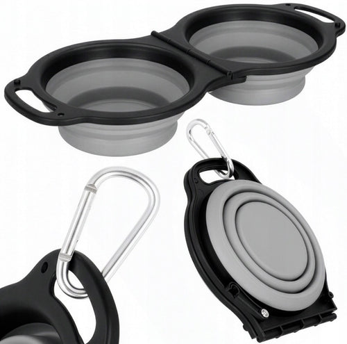 DogRidePro™ Portable Foldable Dog Travel Bowl